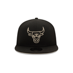 NEW ERA 9FIFTY NBA CHICAGO BULLS WOODMARK GORRA AJUSTABLE NEGRA