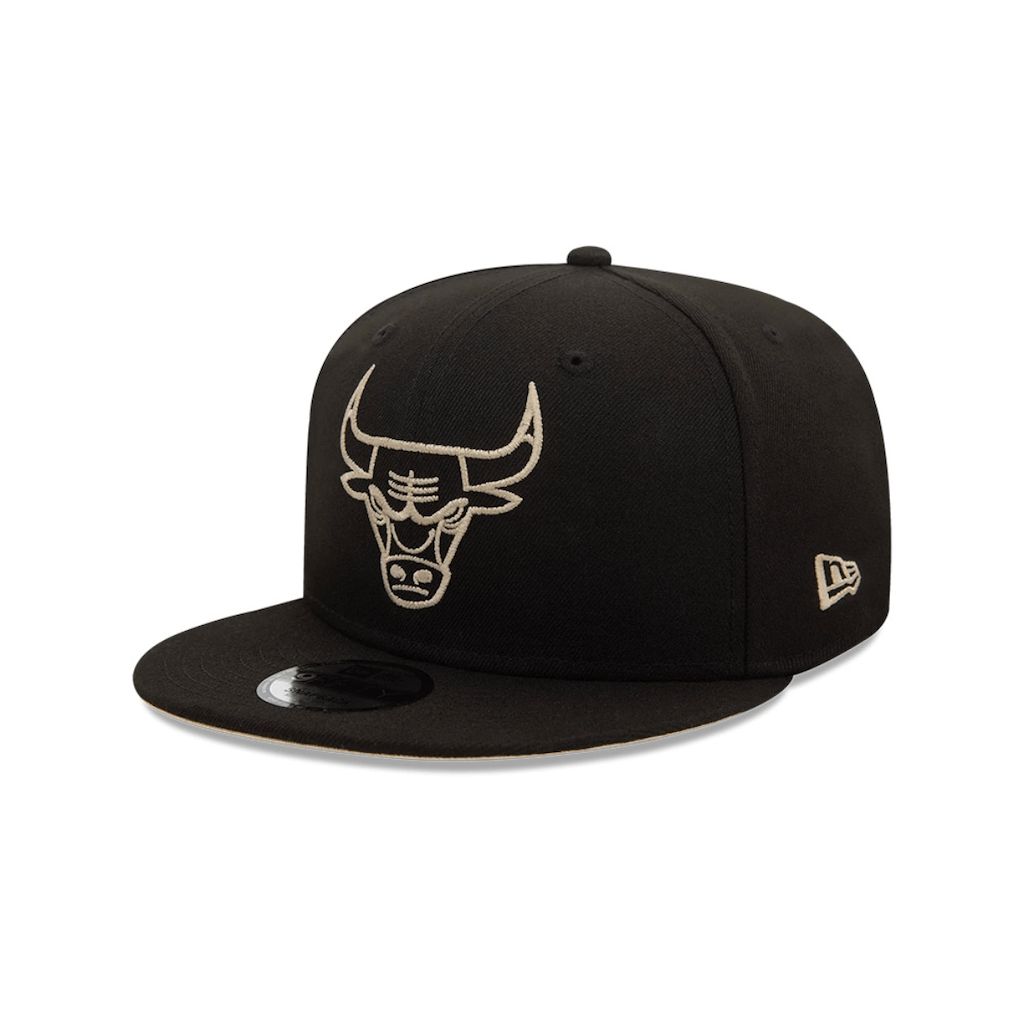 NEW ERA 9FIFTY NBA CHICAGO BULLS WOODMARK GORRA AJUSTABLE NEGRA