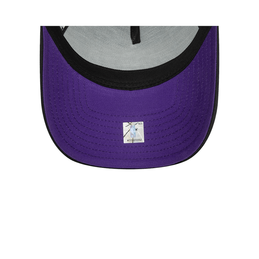 NEW ERA 9FORTY E FRAME NBA LA LAKERS FLAME GORRA AJUSTABLE NEGRA