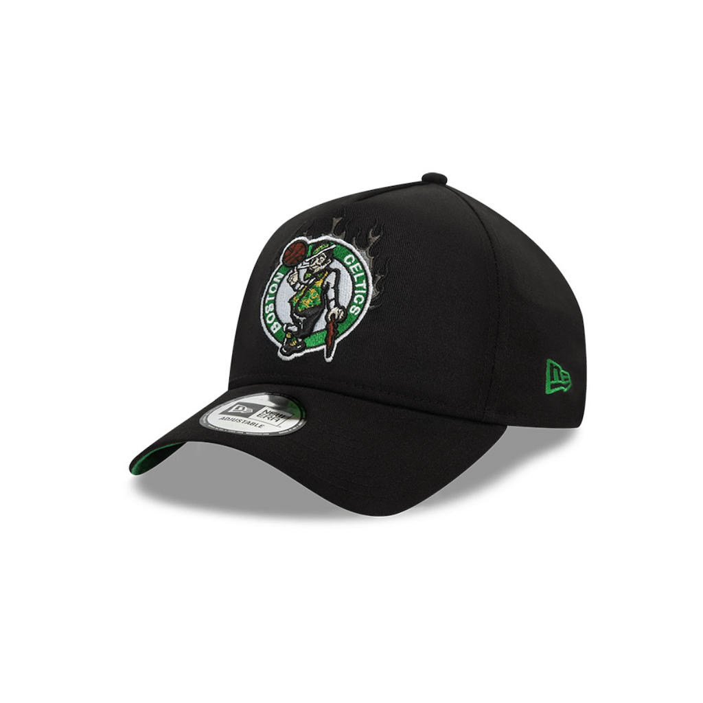 NEW ERA 9FORTY E FRAME NBA BOSTON CELTICS FLAME GORRA AJUSTABLE NEGRA