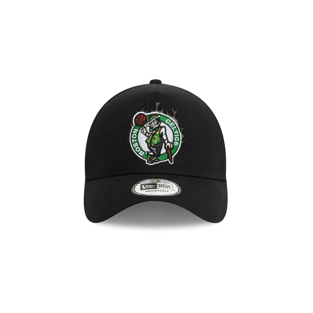 NEW ERA 9FORTY E FRAME NBA BOSTON CELTICS FLAME GORRA AJUSTABLE NEGRA