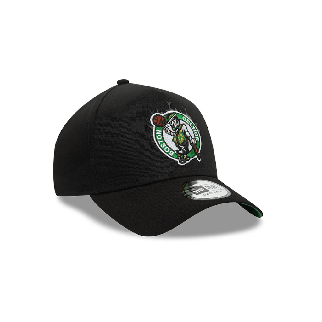 NEW ERA 9FORTY E FRAME NBA BOSTON CELTICS FLAME GORRA AJUSTABLE NEGRA