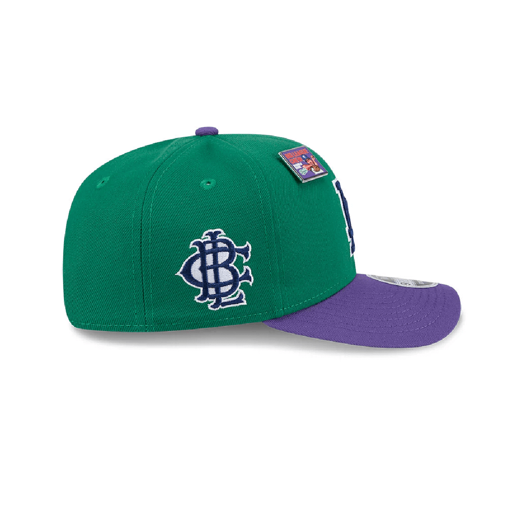 NEW ERA 9SEVENTY MLB LOS ANGELES DODGERS CHEW COLLECTION PIN GORRA AJUSTABLE VERDE