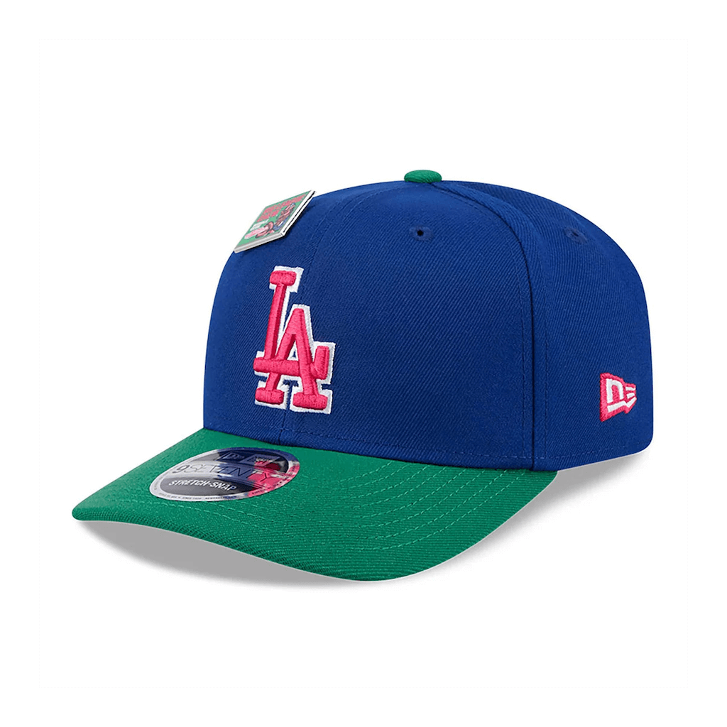NEW ERA 9SEVENTY MLB LOS ANGELES DODGERS CHEW COLLECTION PIN GORRA AJUSTABLE AZUL