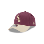 NEW ERA 9FORTY MLB CHICAGO WHITE SOX MOLESKIN CROWN GORRA AJUSTABLE MORADA
