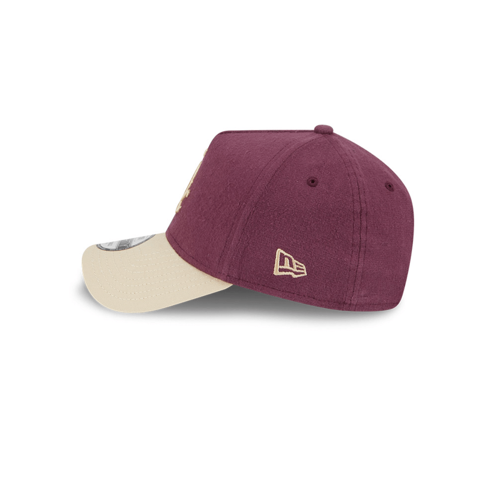 NEW ERA 9FORTY MLB CHICAGO WHITE SOX MOLESKIN CROWN GORRA AJUSTABLE MORADA