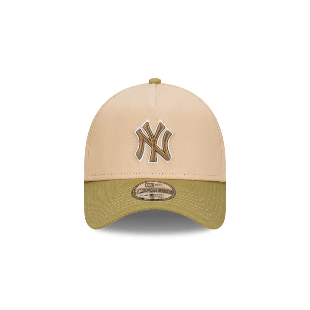 NEW ERA 9FORTY MLB NEW YORK YANKEES BEANSPROUT GORRA AJUSTABLE BEIGE
