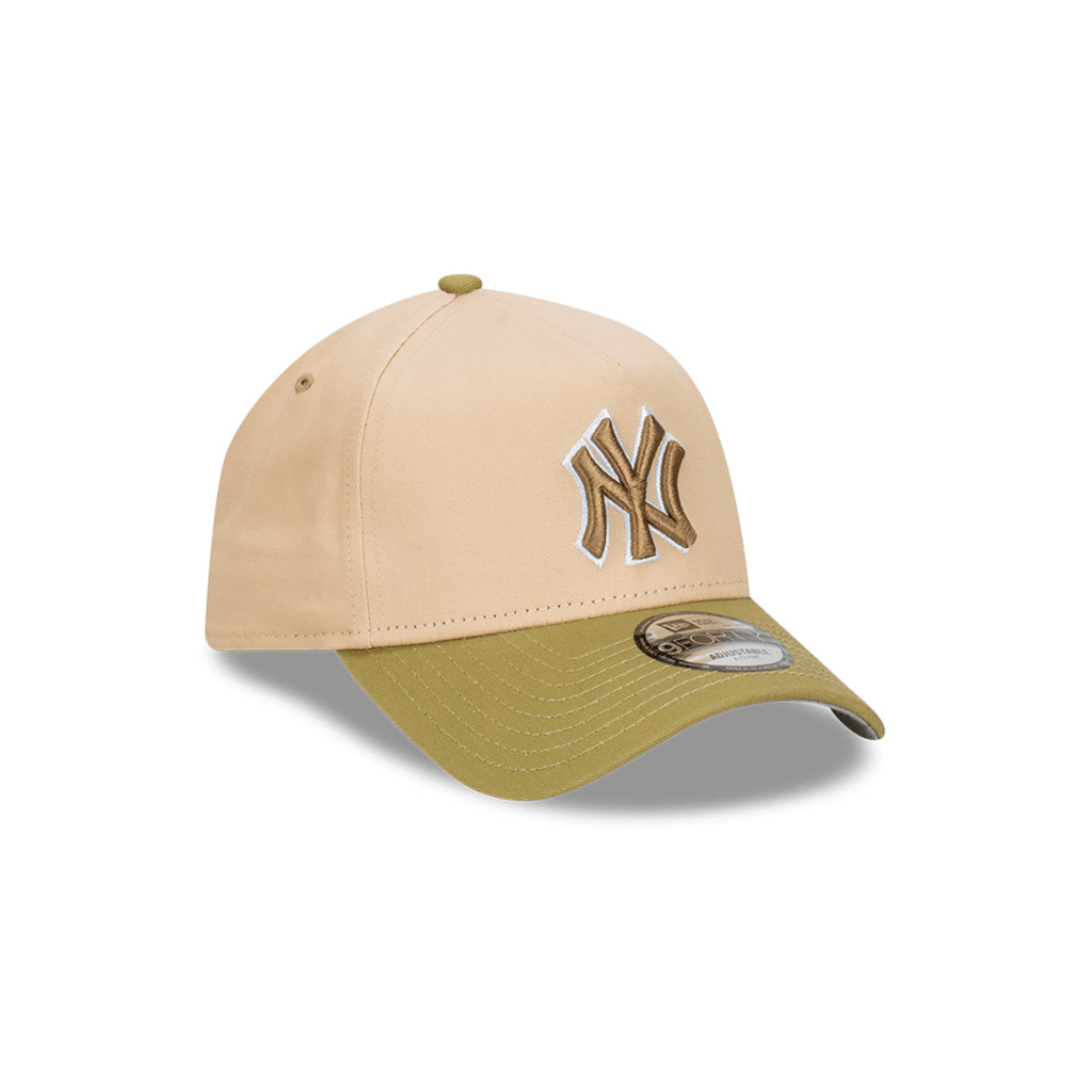NEW ERA 9FORTY MLB NEW YORK YANKEES BEANSPROUT GORRA AJUSTABLE BEIGE