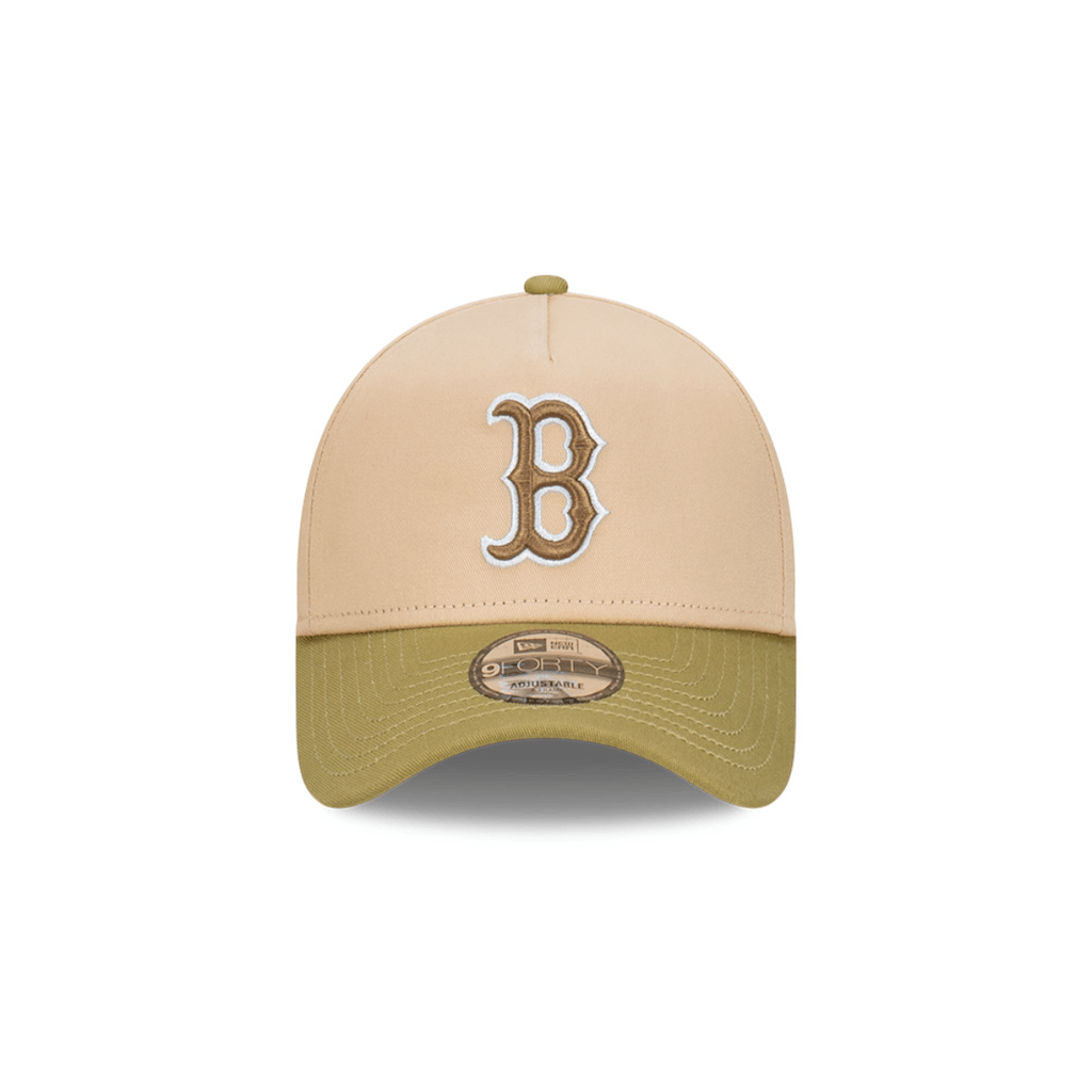 NEW ERA 9FORTY MLB BOSTON RED SOX BEANSPROUT GORRA AJUSTABLE BEIGE