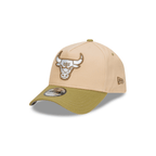 NEW ERA 9FORTY MLB CHICAGO BULLS BEANSPROUT GORRA AJUSTABLE BEIGE