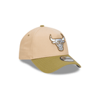 NEW ERA 9FORTY MLB CHICAGO BULLS BEANSPROUT GORRA AJUSTABLE BEIGE