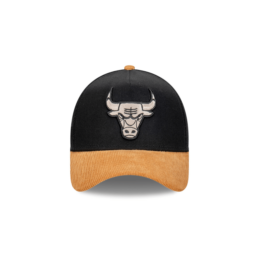 NEW ERA 9FORTY MLB CHICAGO BULLS PREMIUM WHEAT GORRA AJUSTABLE NEGRA