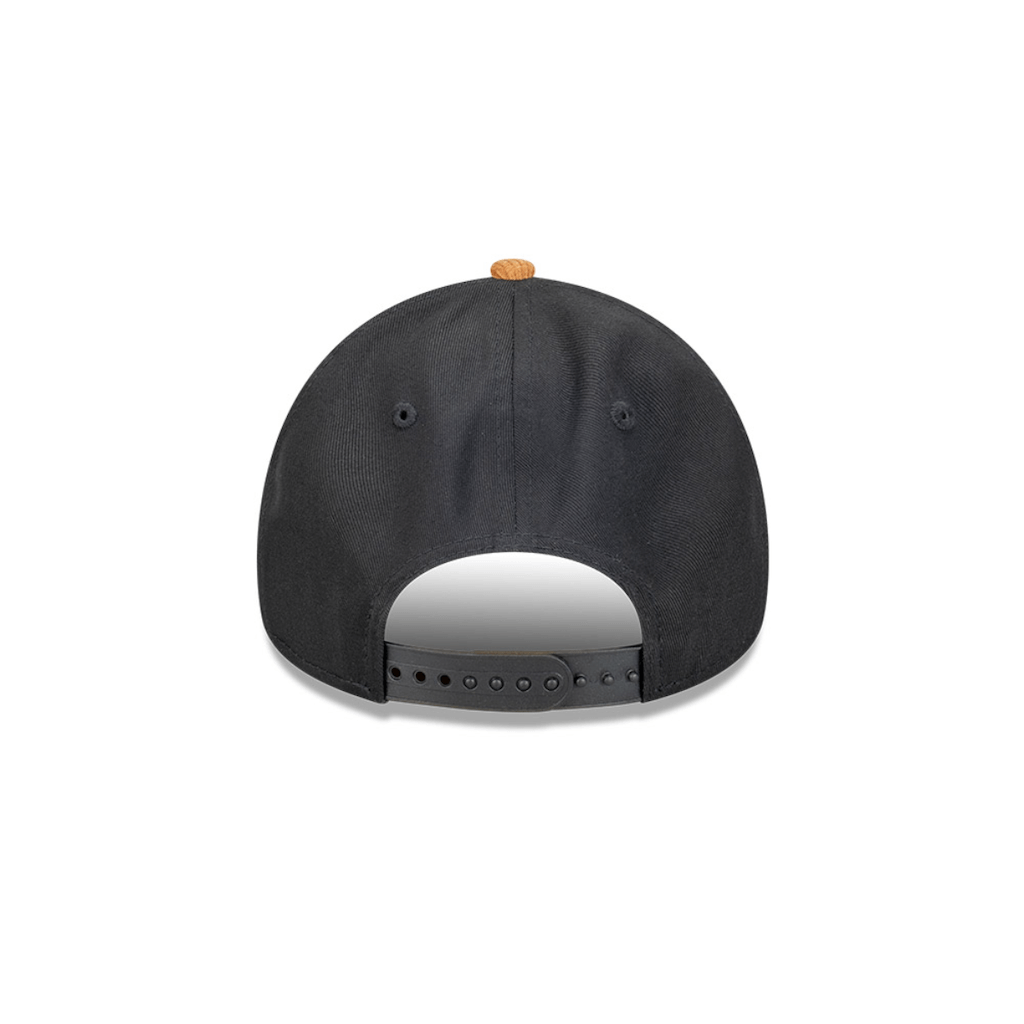 NEW ERA 9FORTY MLB CHICAGO BULLS PREMIUM WHEAT GORRA AJUSTABLE NEGRA