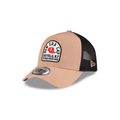 NEW ERA 9FORTY A-FRAME  NE STATE PATCH TRUCKER GORRA AJUSTABLE ROSA
