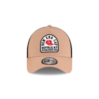 NEW ERA 9FORTY A-FRAME  NE STATE PATCH TRUCKER GORRA AJUSTABLE ROSA