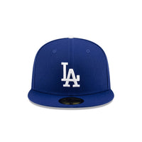 NEW ERA 59FIFTY MLB  OVO LA DODGERS GORRA CERRADA AZUL LOGO BLANCO