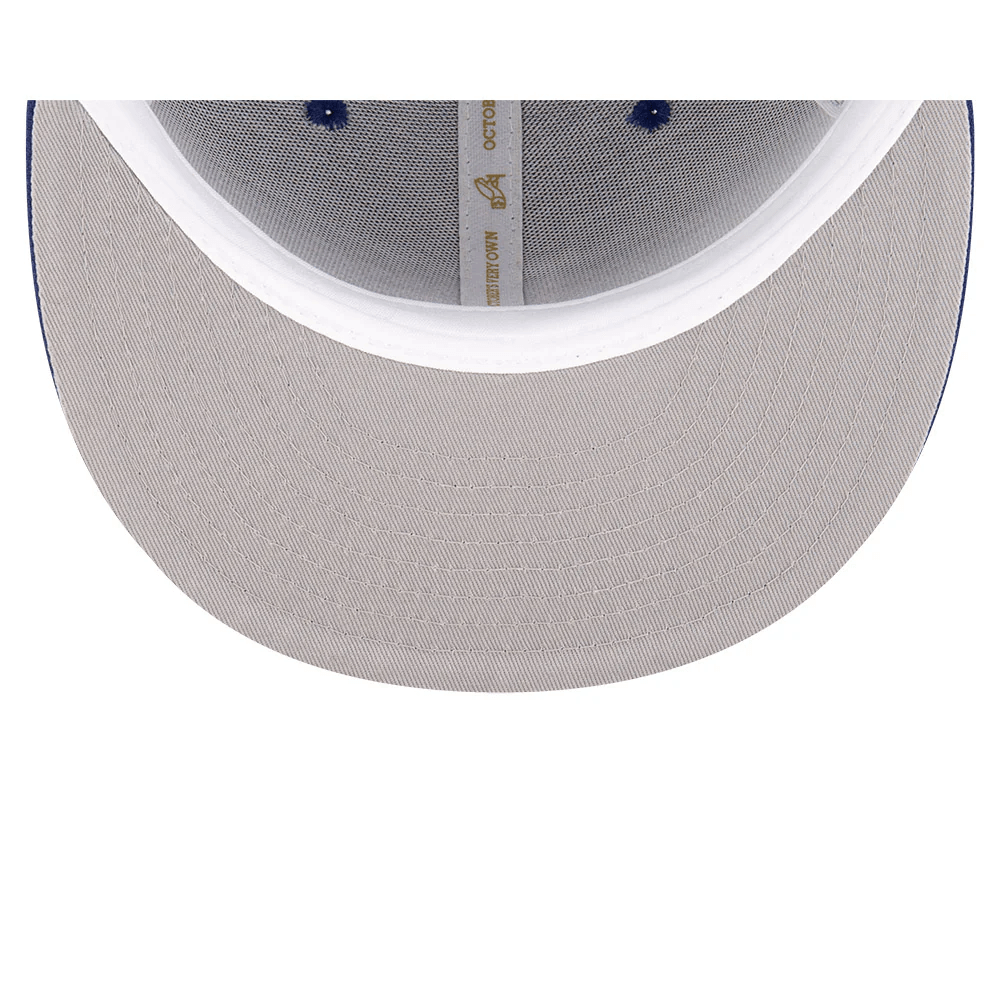 NEW ERA 59FIFTY MLB  OVO LA DODGERS GORRA CERRADA AZUL LOGO BLANCO