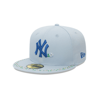 NEW ERA 59FIFTY MLB NEW YORK YANKEES FLORAL BORDER COLLECTION GORRA CERRADA AZUL