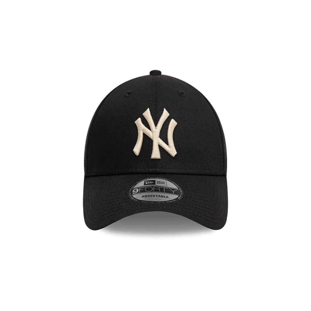 NEW ERA 9FORTY MLB NEW YORK YANKEES LEAGUE ESSENTIALS GORRA AJUSTABLE NEGRO
