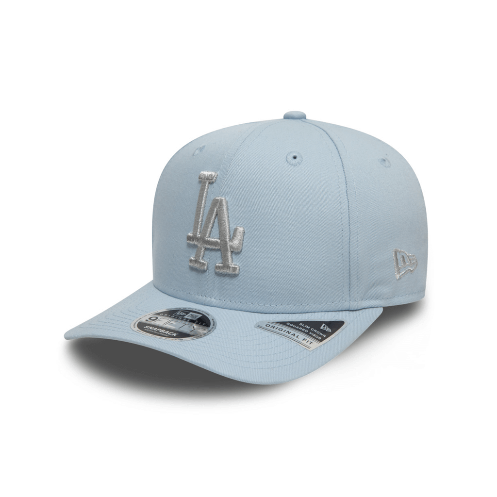 NEW ERA 9FIFTY MLB LOS ANGELES DODGERS METALLIC BLUE GORRA AJUSTABLE AZUL