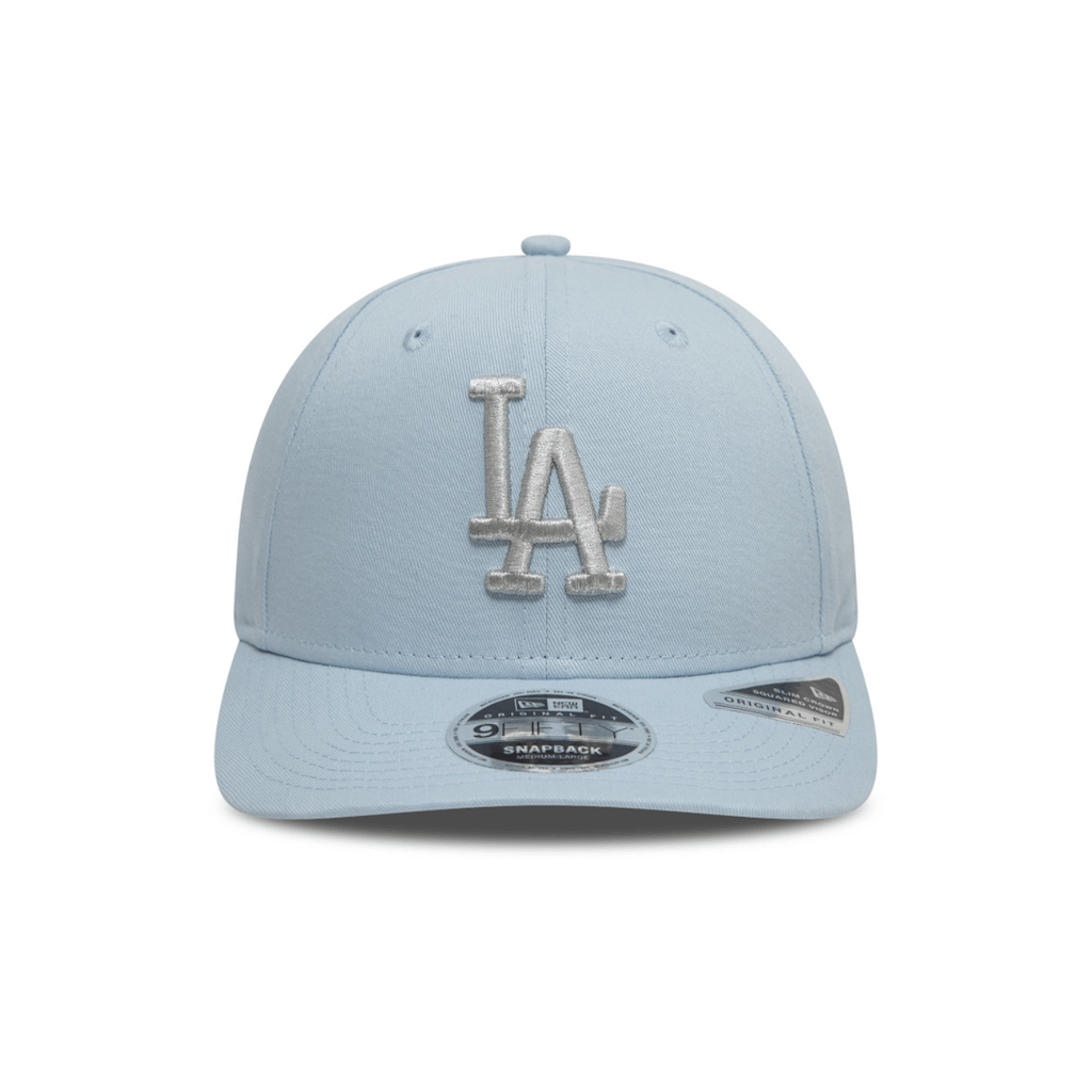 NEW ERA 9FIFTY MLB LOS ANGELES DODGERS METALLIC BLUE GORRA AJUSTABLE AZUL