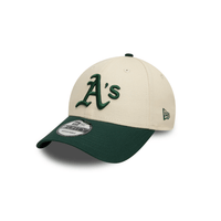 NEW ERA 9FORTY MLB OAKLAND ATHLETICS COLOUR BLOCK GORRA AJUSTABLE BEIGE