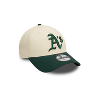 NEW ERA 9FORTY MLB OAKLAND ATHLETICS COLOUR BLOCK GORRA AJUSTABLE BEIGE