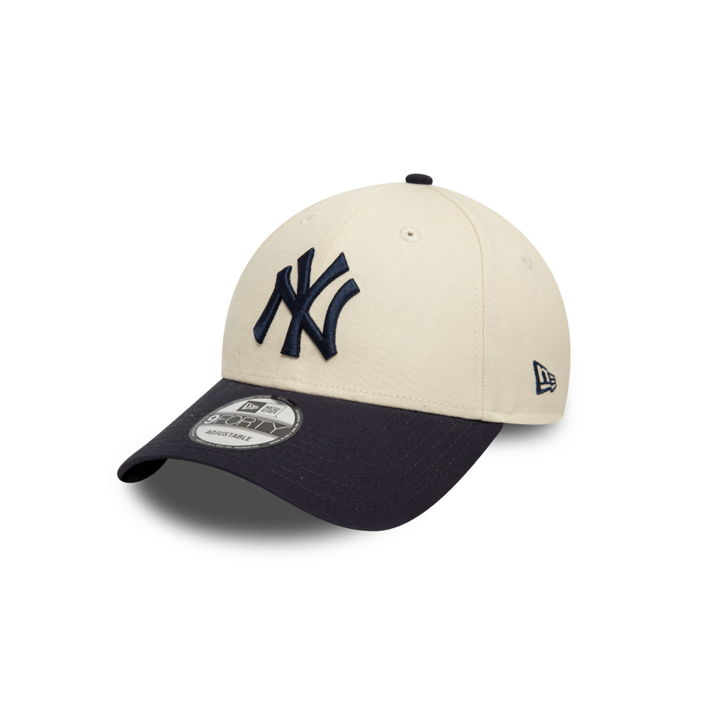NEW ERA 9FORTY MLB NEW YORK YANKEES COLOUR BLOCK GORRA AJUSTABLE BEIGE