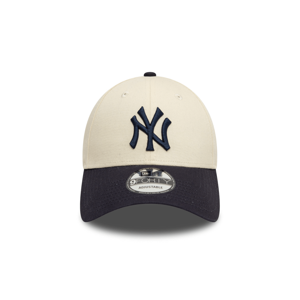 NEW ERA 9FORTY MLB NEW YORK YANKEES COLOUR BLOCK GORRA AJUSTABLE BEIGE