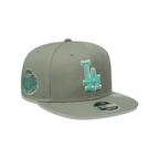 NEW ERA 9FIFTY MLB LOS ANGELES DODGERS WORLD SERIES MINT GORRA AJUSTABLE VERDE