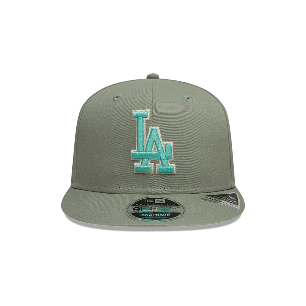 NEW ERA 9FIFTY MLB LOS ANGELES DODGERS WORLD SERIES MINT GORRA AJUSTABLE VERDE