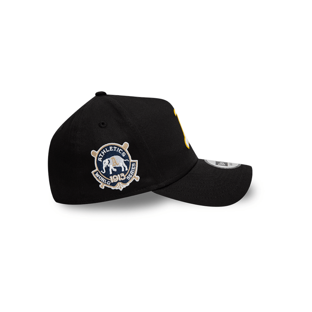 NEW ERA 9FORTY MLB OAKLAND ATHLETICS WS 1913 PATCH GORRA AJUSTABLE NEGRA