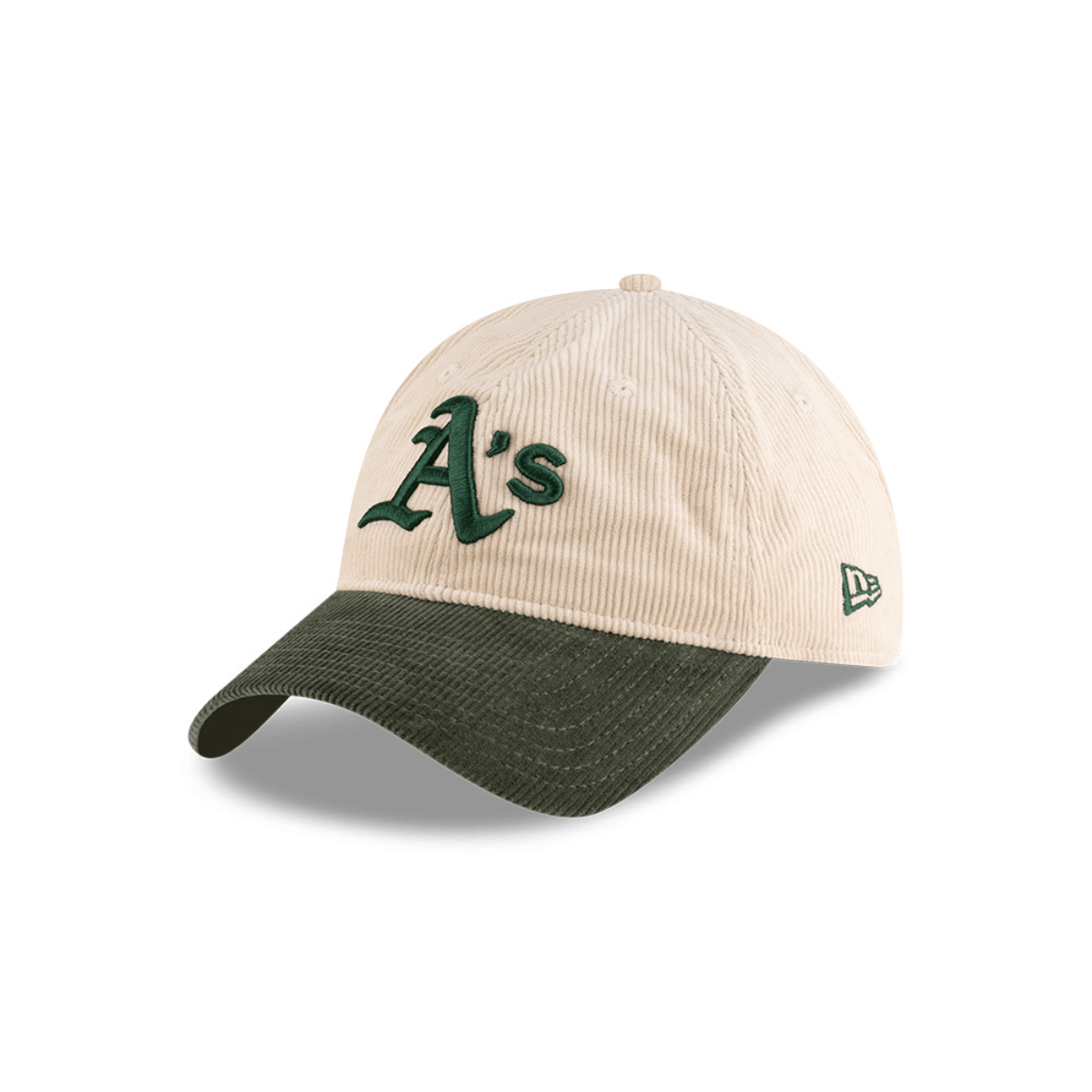 NEW ERA 9TWENTY MLB OAKLAND ATHLETICS BLOCK CORD GORRA SIN ESTRUCTURA AJUSTABLE BEIGE