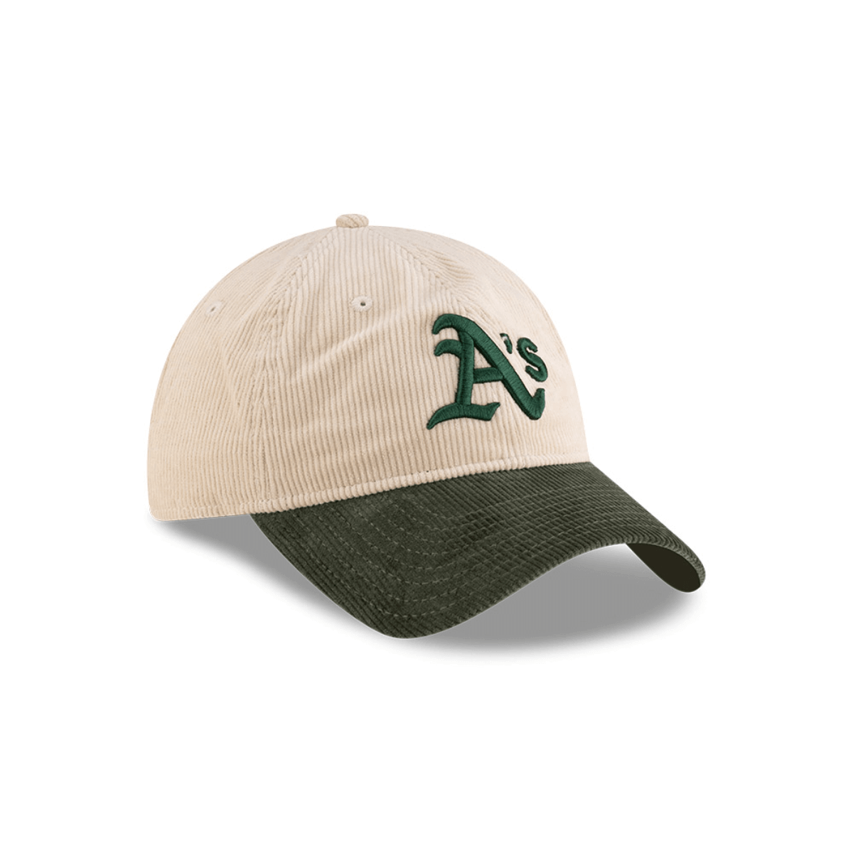 NEW ERA 9TWENTY MLB OAKLAND ATHLETICS BLOCK CORD GORRA SIN ESTRUCTURA AJUSTABLE BEIGE