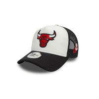 NEW ERA 9FORTY NBA CHICAGO BULLS FLOWER GORRA CAMIONERA AJUSTABLE NEGRA