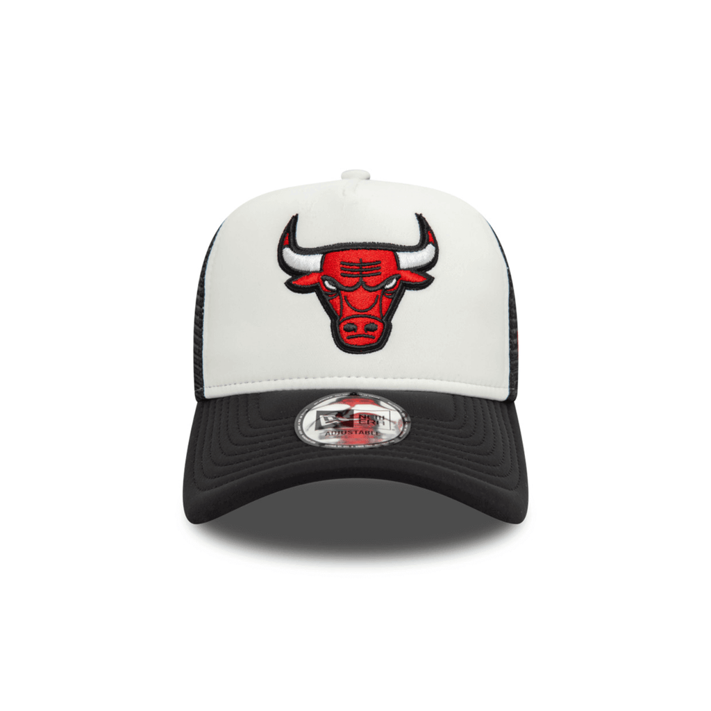 NEW ERA 9FORTY NBA CHICAGO BULLS FLOWER GORRA CAMIONERA AJUSTABLE NEGRA