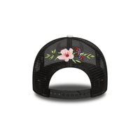NEW ERA 9FORTY NBA CHICAGO BULLS FLOWER GORRA CAMIONERA AJUSTABLE NEGRA