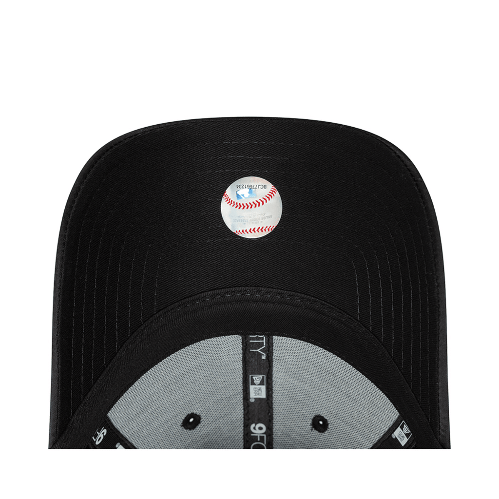 NEW ERA 9FORTY MLB NEW YORK YANKEES SATIN GORRA AJUSTABLE NEGRA