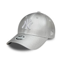 NEW ERA 9FORTY MLB NEW YORK YANKEES METALLIC DENIM GORRA AJUSTABLE GRIS