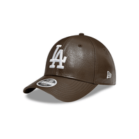 NEW ERA 9FORTY MLB LOS ANGELES DODGERS CRINKLED PU GORRA AJUSTABLE CAFE