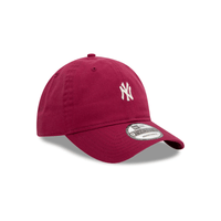 NEW ERA 9TWENTY MLB NEW YORK YANKEES MINI WASHED GORRA SIN ESTRUCTURA AJUSTABLE ROJA