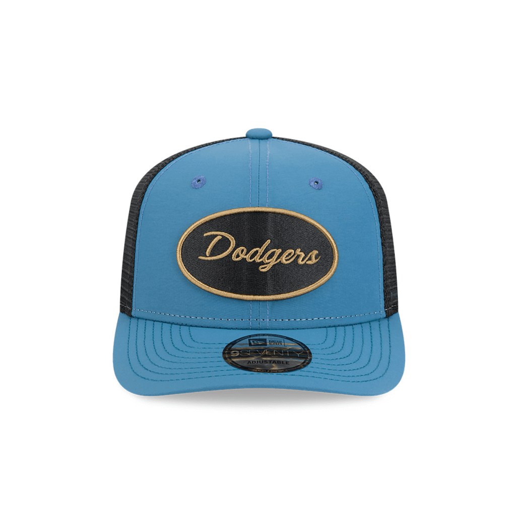 NEW ERA 9SEVENTY MLB LOS ANGELES DODGERS VINTAGE TRUCKER GORRA CAMIONERA AJUSTABLE AZUL