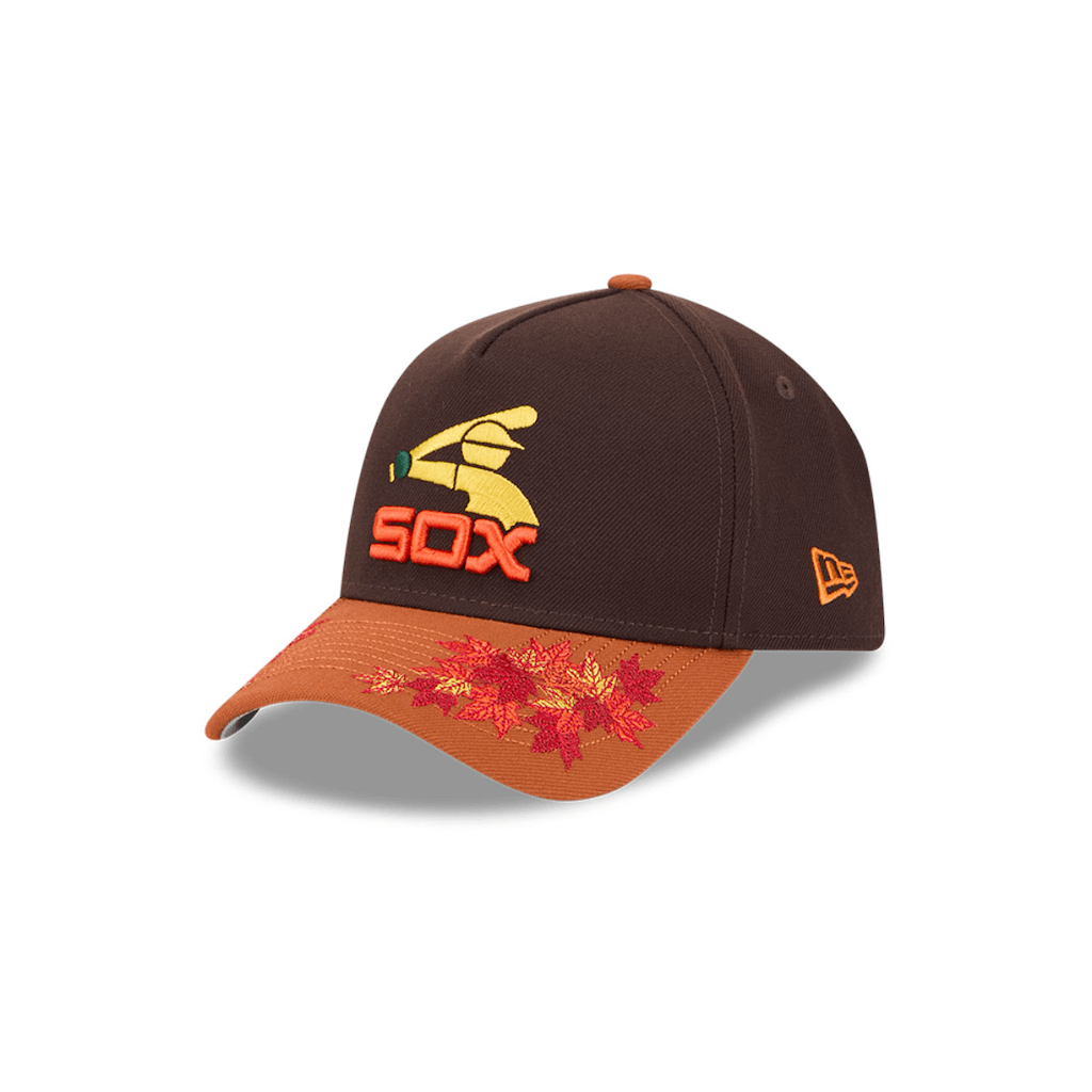 NEW ERA 9FORTY MLB CHICAGO WHITE SOX FALL FOLIAGE GORRA AJUSTABLE CAFÉ