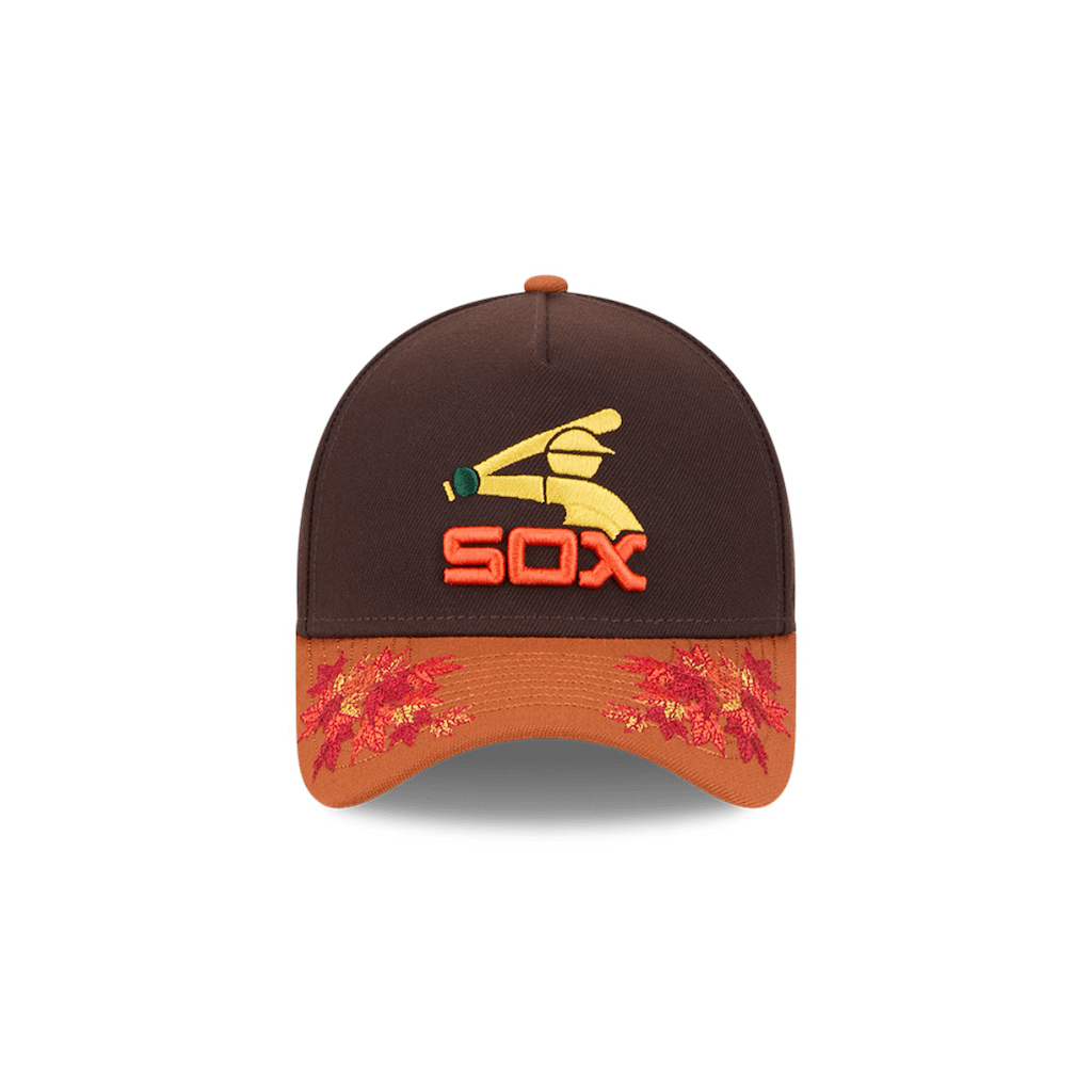 NEW ERA 9FORTY MLB CHICAGO WHITE SOX FALL FOLIAGE GORRA AJUSTABLE CAFÉ