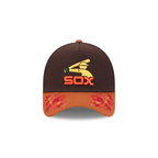 NEW ERA 9FORTY MLB CHICAGO WHITE SOX FALL FOLIAGE GORRA AJUSTABLE CAFÉ
