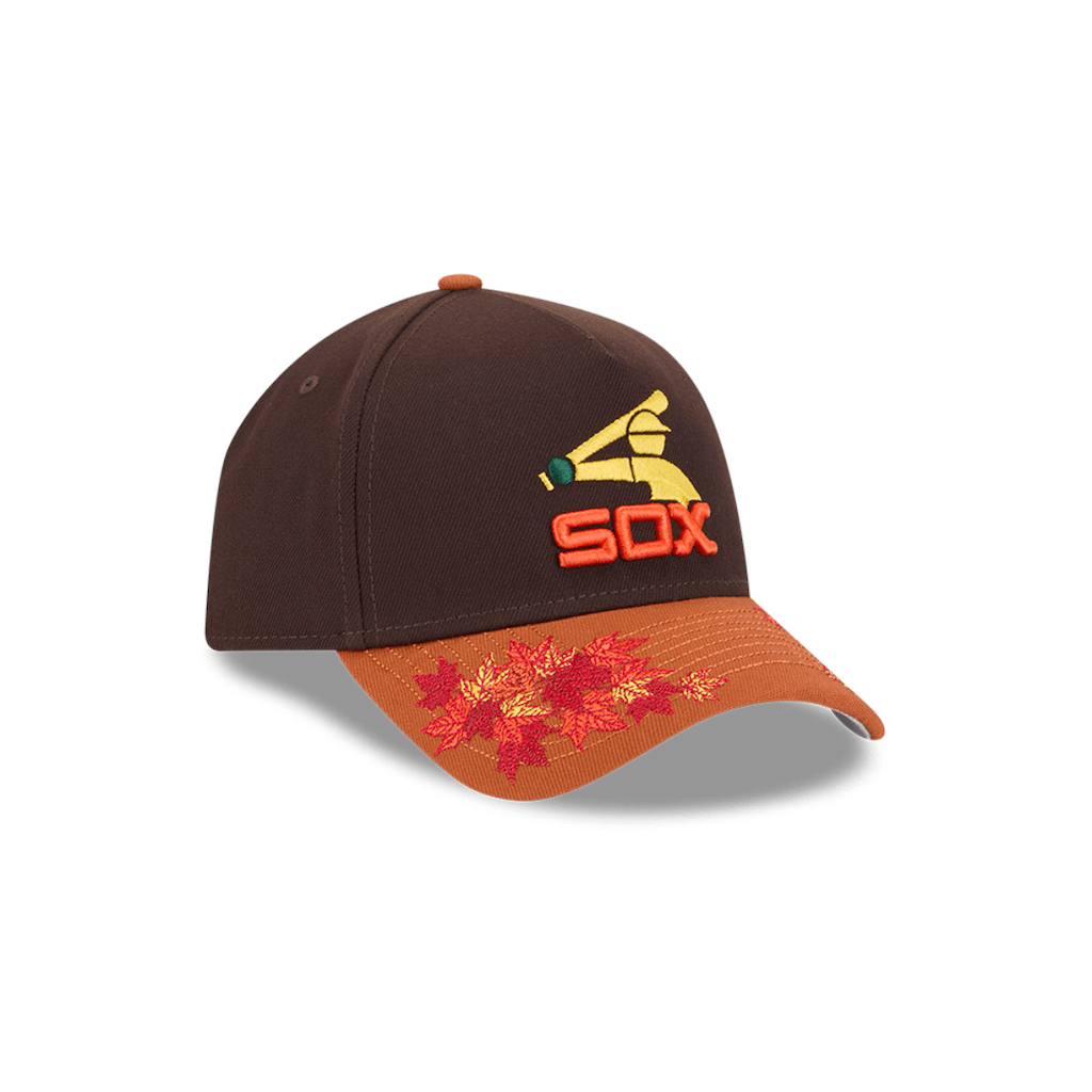 NEW ERA 9FORTY MLB CHICAGO WHITE SOX FALL FOLIAGE GORRA AJUSTABLE CAFÉ