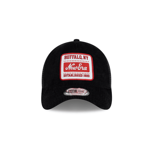 NEW ERA 9FORTY NE NE PATCH CORD GORRA TRUCKER AJUSTABLE NEGRO