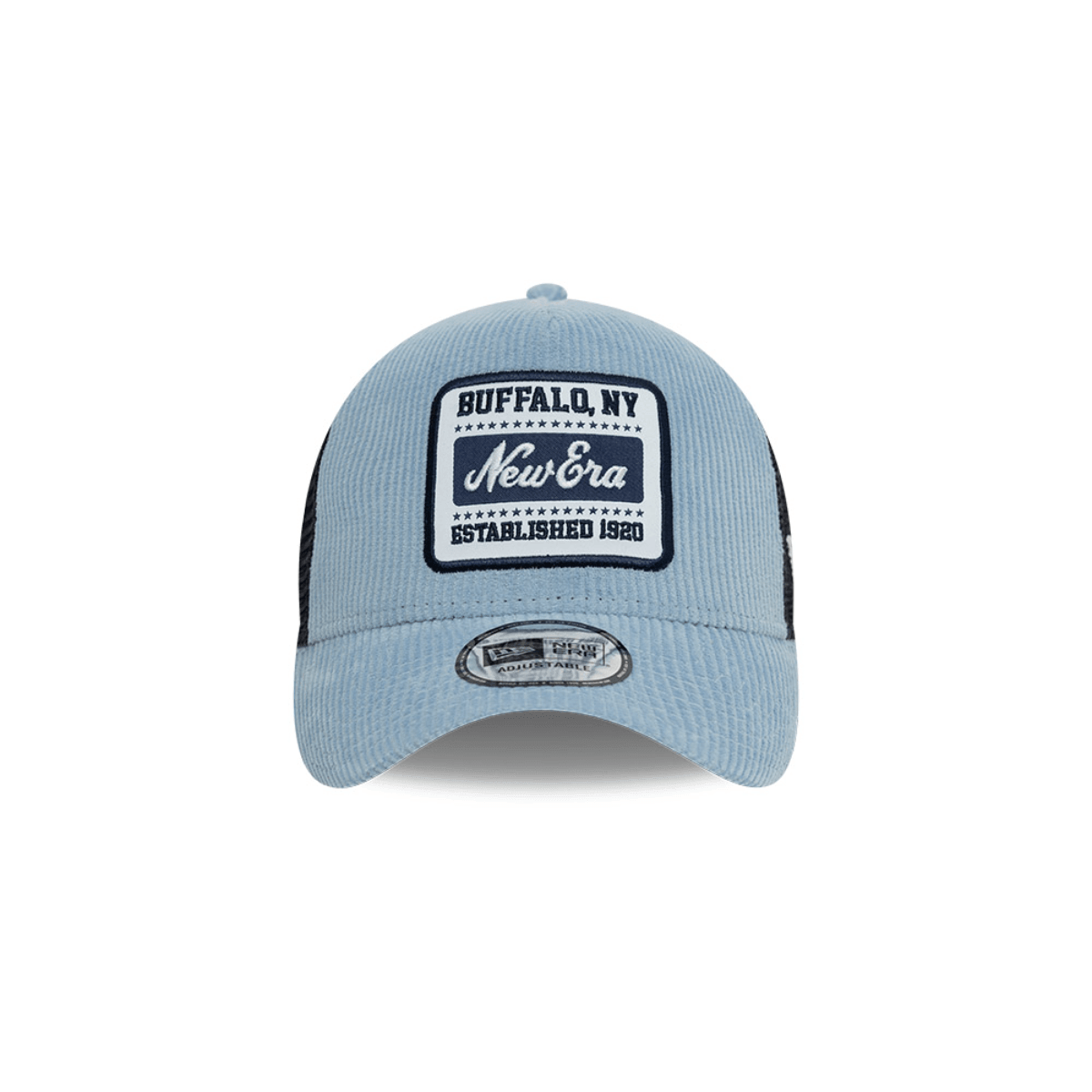 NEW ERA 9FORTY A-FRAME  NE PATCH CORD TRUCKER GORRA AJUSTABLE AZUL