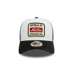 NEW ERA 9FORTY NE NE PATCH DISTRESS GORRA TRUCKER AJUSTABLE BLANCO