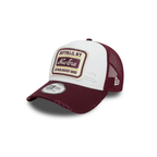 NEW ERA 9FORTY NE NE PATCH DISTRESS GORRA TRUCKER AJUSTABLE ROJO